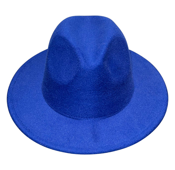 Royal Blue Red Bottom Hat