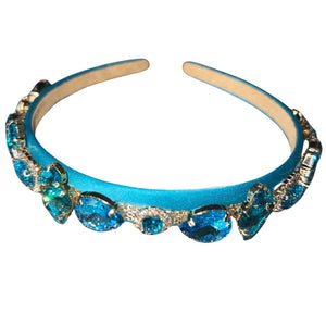 Blue Stone Headband