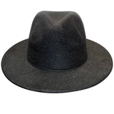 Black Red Bottom Fedora