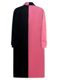 Pink and Black Coat