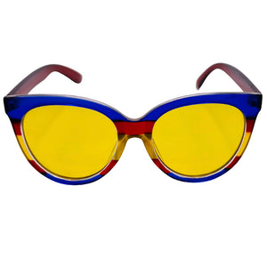 Red, Blue, & Yellow Sunglasses