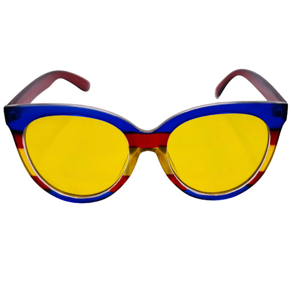 Red, Blue, & Yellow Sunglasses