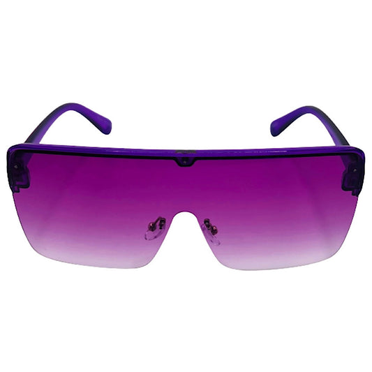 Purple Rimless (at the bottom) Sunglasses