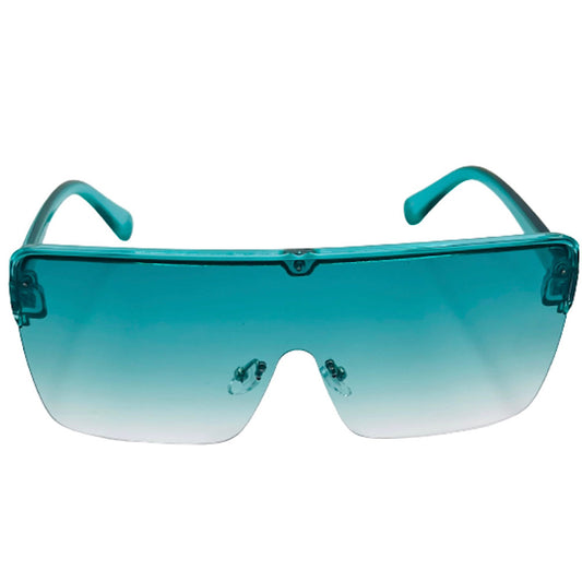 Teal Rimmed Sunglasses