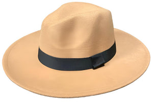 Tan Fedora Hat