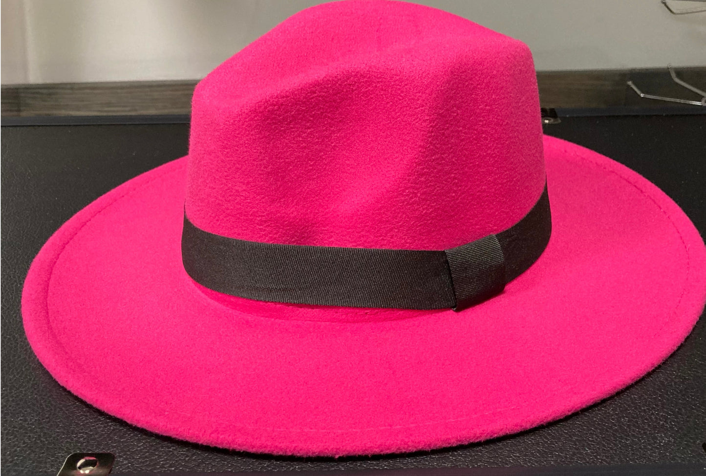 Fuchsia Fedora Hat